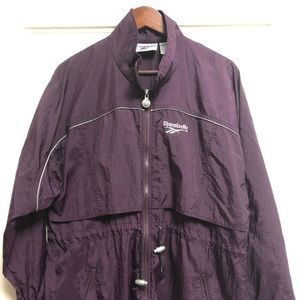 Vintage 90s Reebok windbreaker, size M